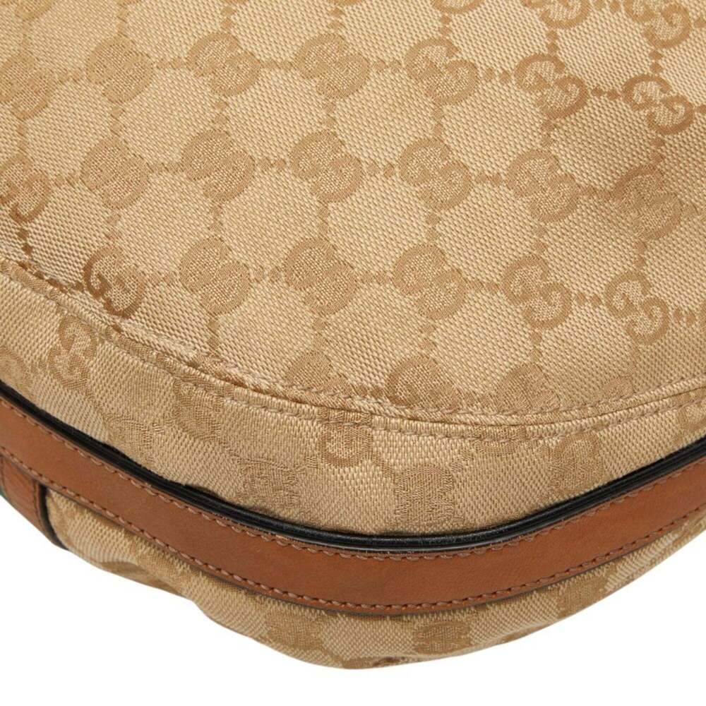 GUCCI Cream Leather Shoulder Bag - Picture 6 of 10